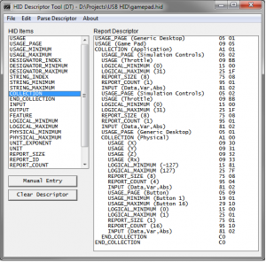 HID Report Descriptor